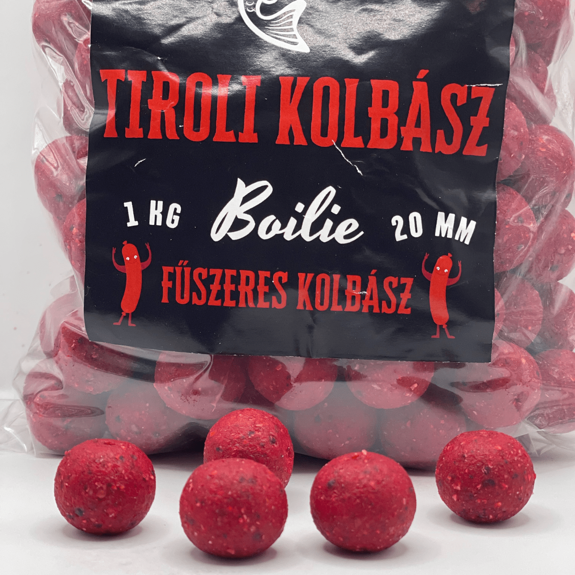Tiroli kolbász Bojli-20mm 1kg - Image 2